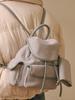 Allincomplete Nube Suede Mini Backpack (Sky Blue)