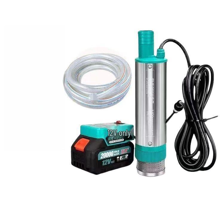 12V Dual-Use Self-Priming Electric Pump for Oil & Water Transfer
