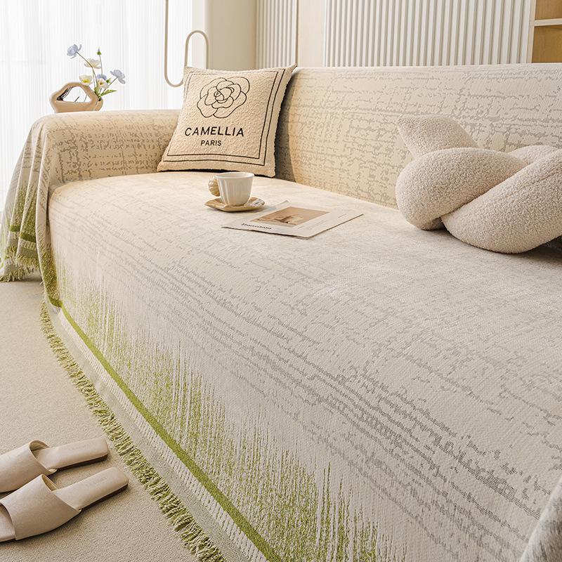 

Пасторальный Маленький Свежий Чехол для Дивана Новый Универсальный на Четыре Сезона Один Полный Чехол для Дивана Премиальное Ощущение Плед 180*130cm