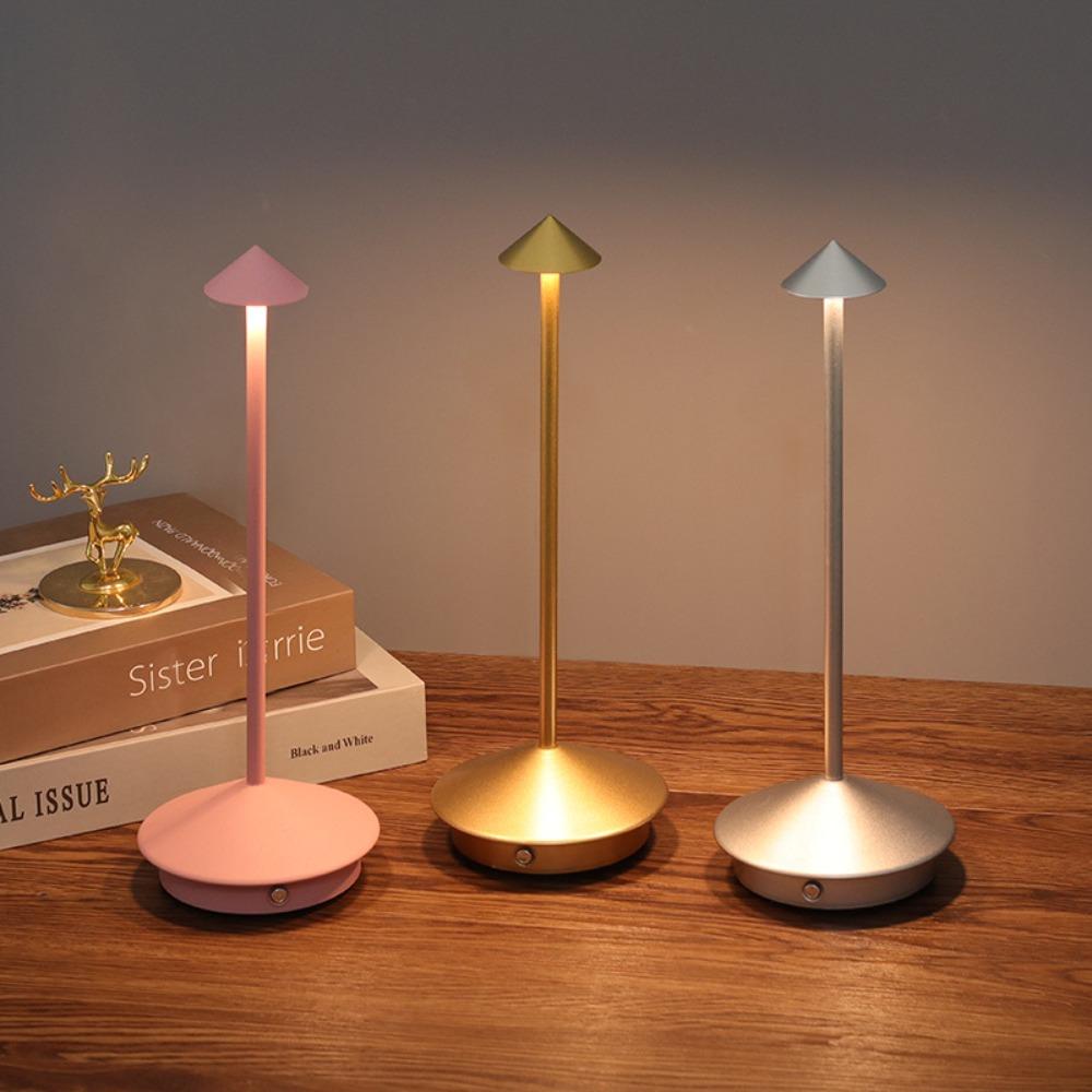 Creative Metal Table Lamp Touch Switch Decorative Desk Lamp New LED Desk Lamp  Home