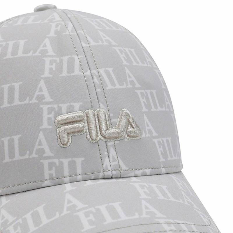 FILA Lifestyle Fashion Trendy Versatile Casual Polyester Fiber Peaked Cap Unisex Couple Style F13U528238FBG