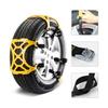 Tire chain, non-metallic, 6 pieces, car tire chain, automobile anti-slip chain, compatible tire width 165~265mm, general type, high performance,