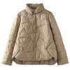 FASHION st-up collar light down jacket women's short  new white duck down loose middle-aged mother clothing light foreign jacket