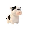 Cute Grassland Cow Plush Toy With Red Scarf For Kids And Adults Gifts