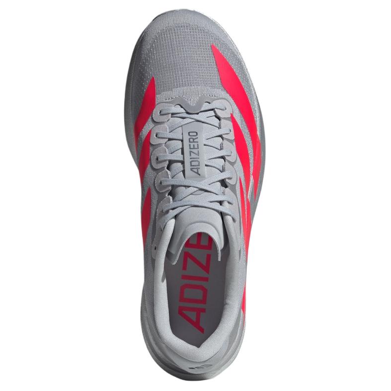 Adidas Adizero Evo SL Abrasion Resistant Low Top Running Shoes Unisex Gray