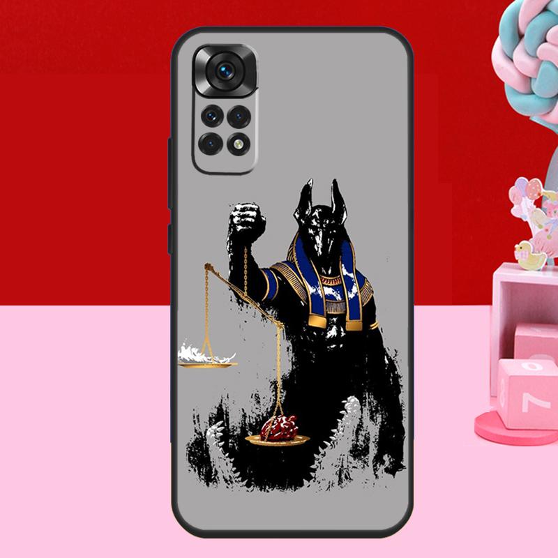 Egypt Nefertiti Anubis Ankh Case For Xiaomi Redmi Note 14 13 12 11 10 15 Pro Plus Redmi 15 C 10C 12C 13C 14C Soft Cover