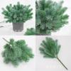 Christmas Floral Fake Pine Needle With Semi Handmade Plastic Material For Gift And Room Decor