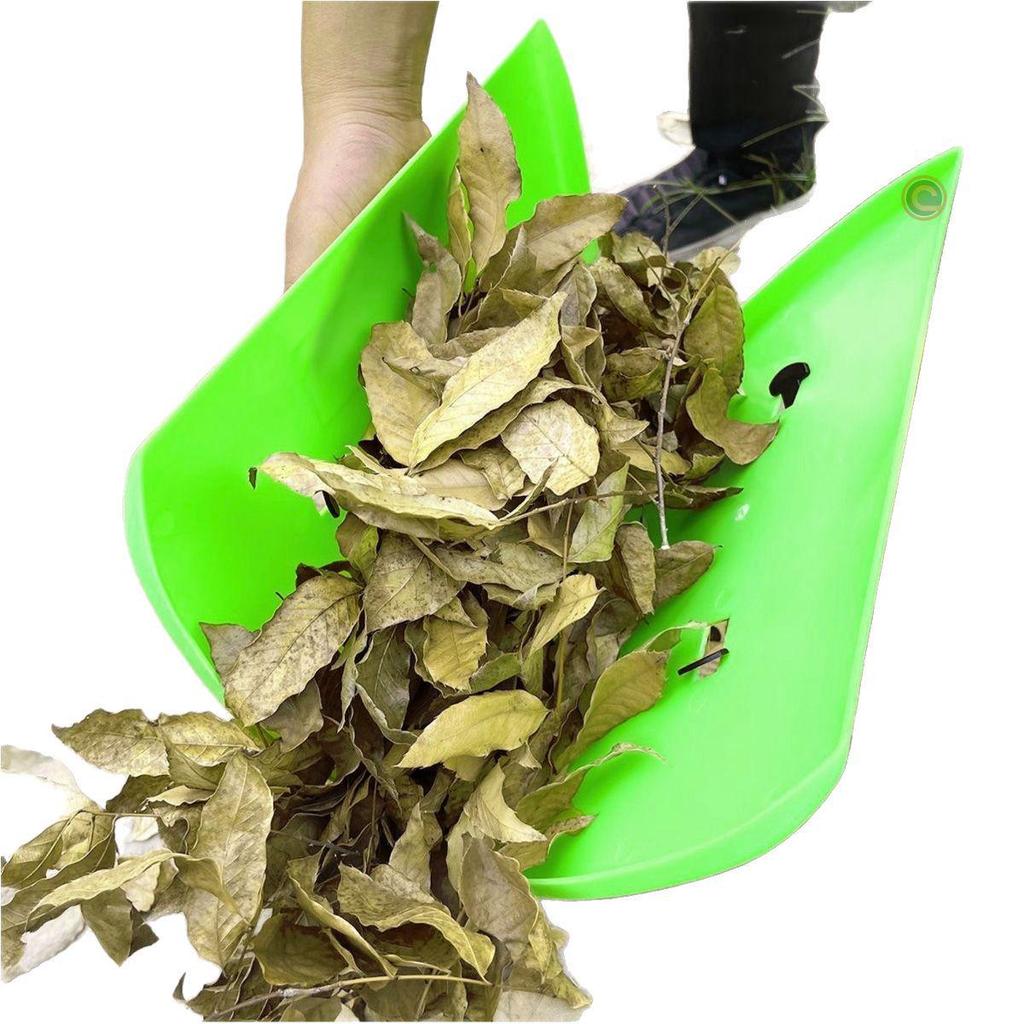 Thickened Outdoor Leaf Grabber: Durable Garden Rake for Collecting Fallen Leaves