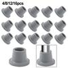 Safety Chair Feet Non-Slip Pads Diameter 60mm Adaptable Shower Chair Grips Rubber Pad 60mm Diameter Easy To Install