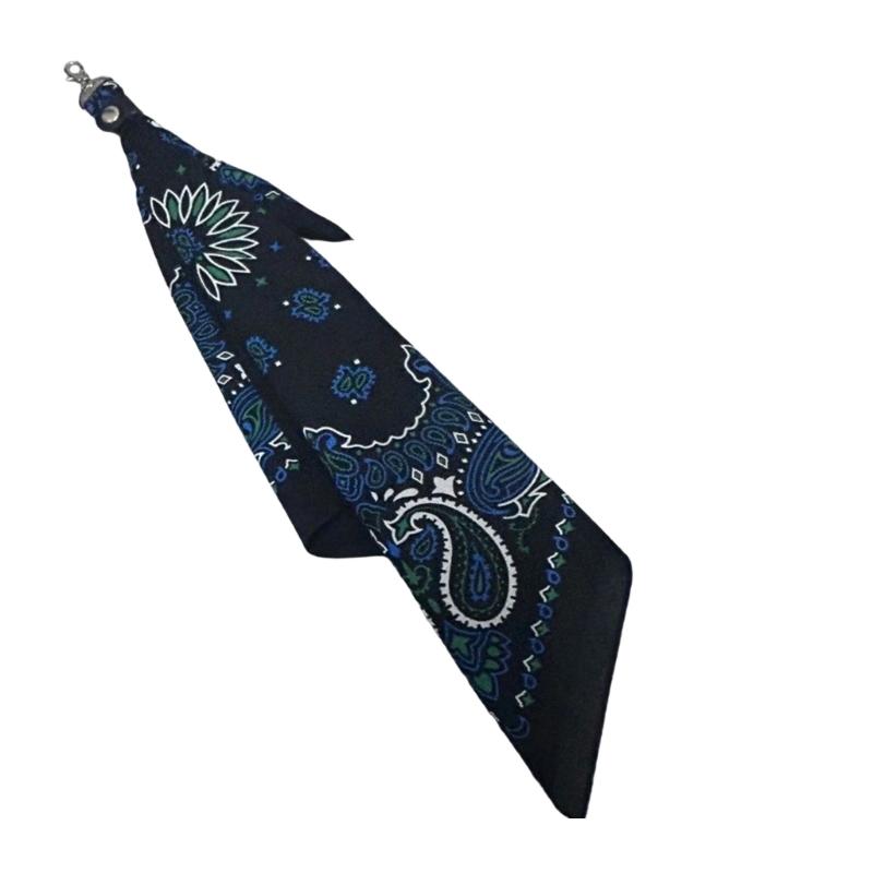 Bandana Classique Motif Cachemire Occidental Foulard de Tête pour le Sport et l'Activité de Plein Air Accessoire Hiphop