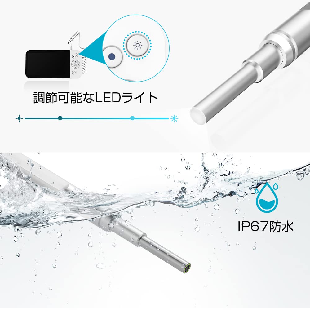 Ear cleaning earpick 1080P IPS dimmable earpick 32G ear earpick accessories suitable for children and the elderly metal earpick x camera, earpick,