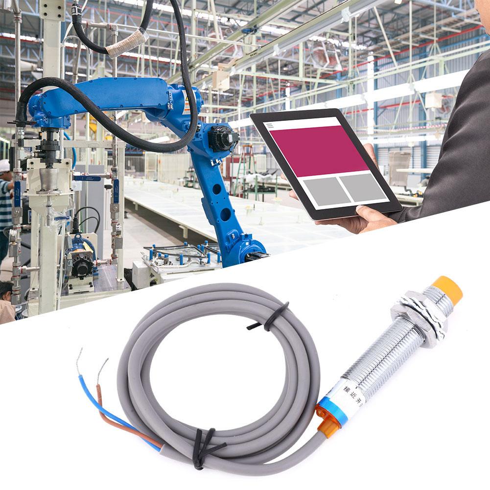 10 szt. JYIO LJ12A34 j EZ Indukcyjny Czujnik Zbliżeniowy AC 2 Przewody Normalnie Otwarty Wyłącznik Zbliżeniowy