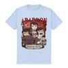T-shirt Cuore Infranto Hotel Infestato Stampa Grafica Abaddon Merch T-shirt Unisex Streetwear Cotone Morbido Manica Corta T-shirt Donna Uomo
