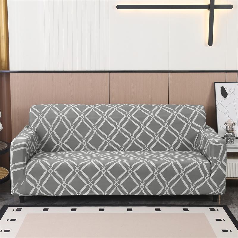 New Style Geometric Printed Sofa Covers For Living Room,Couch Cover ,Home Decoration,Sofa Protector For Kids And Pets,Easy Wash