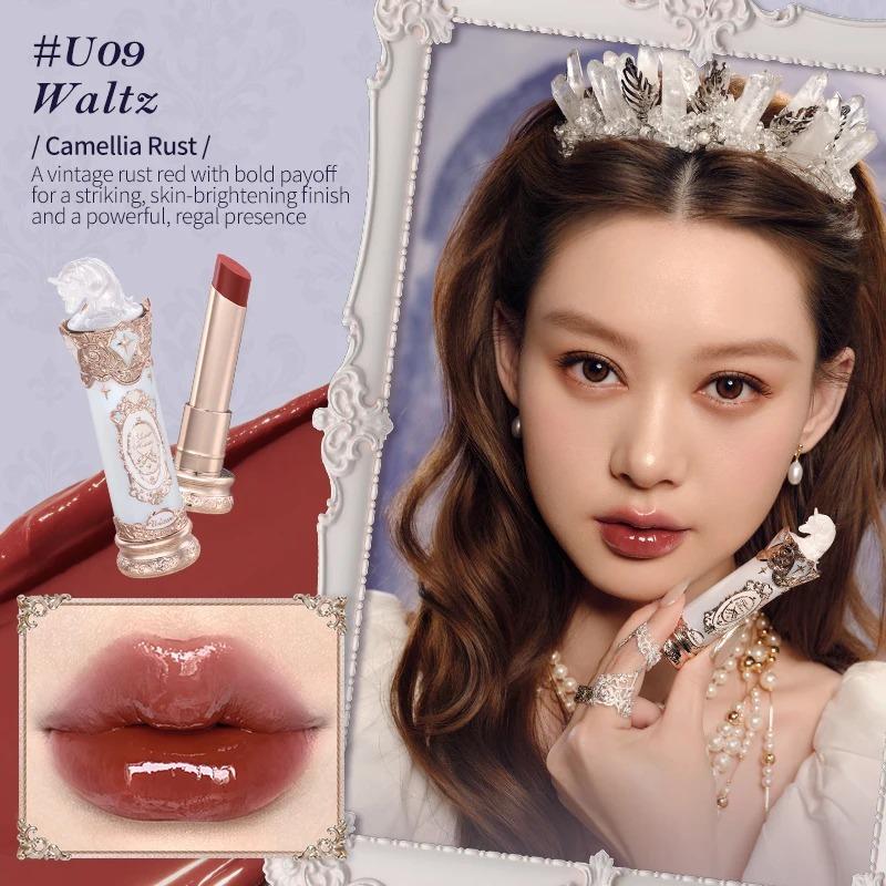 Flower Knows Never's Shop Collection Creamy Matte Lipstick Natural Velvet Finish Hydrating Vitamin E Core Vegan Makeup Lip Mud
