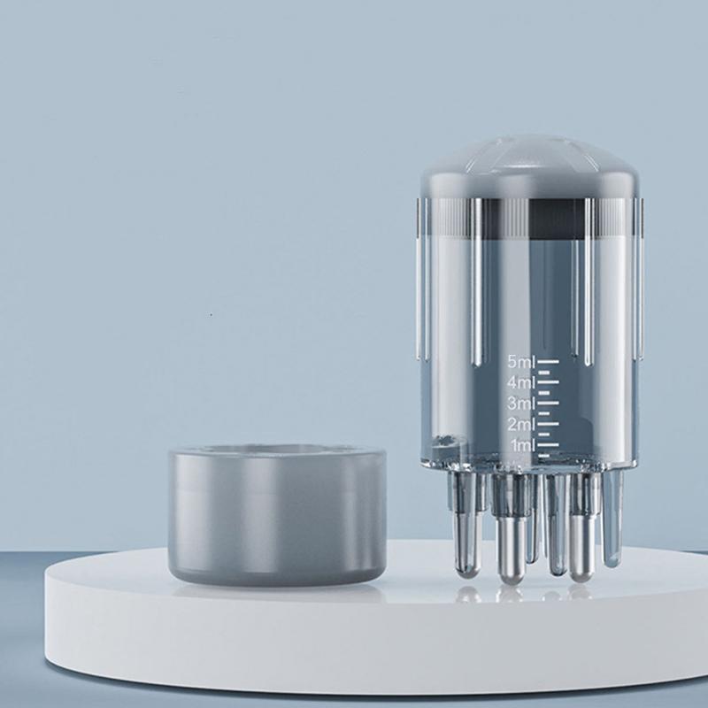 

5 мл аппликатор для кожи головы массажная расческа для роста волос на голове жидкая сыворотка для восстановления роста волос щетка для питания корней волос расческа против волос синий