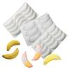 Bananenform Backform Kuchenform Lebensmittelqualität Silikon Wiederverwendbar Mousse Kuchenform Hitzebeständig Antihaft-Keksform