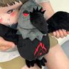 TreasuringU Halloween Devil Plush Toys Horror Hellion Raven Crow Fuzzy Dolls Happy Halloween Party Gifts Decoration