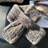 Winter Real Rex Rabbit Fur Scarf Korean Version Simple Long Scarf Warm Double-sided Thickened Fur Collar