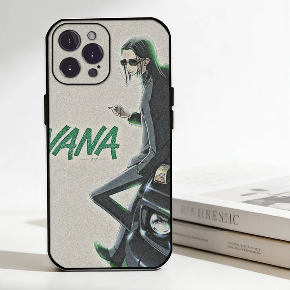

Nana Osaki Phone Case Silicone black Soft For IPhone 17,16,15,14,13,12,11,SE,Plus Pro Max iPhone12