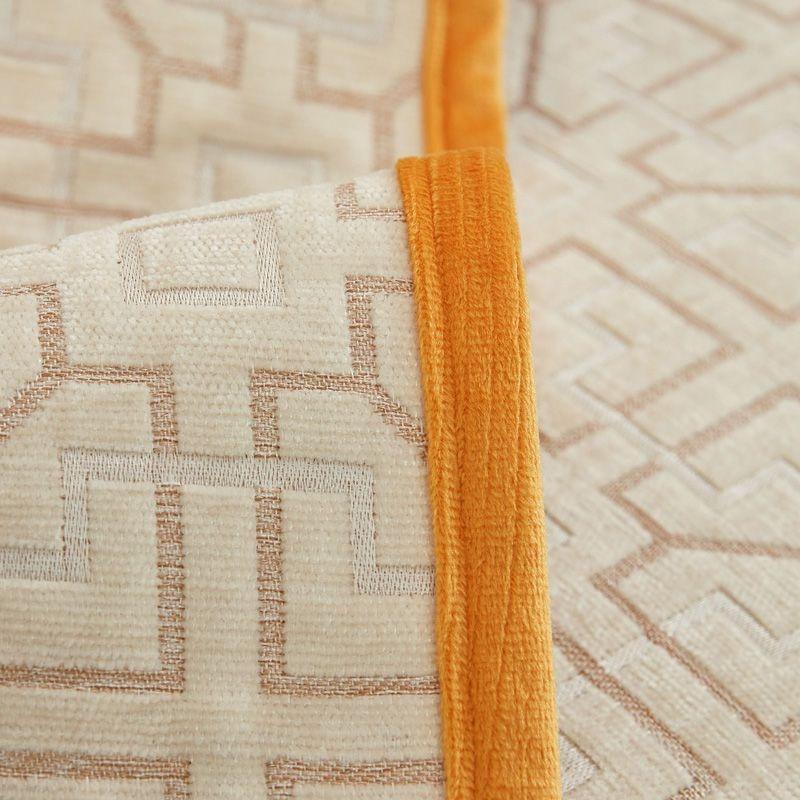 Chinese Non-slip Sofa Cover Beige Edging Cover Towel Leather Sofa Cushion Modern Simple 4 Season Universal Home Protection Cover