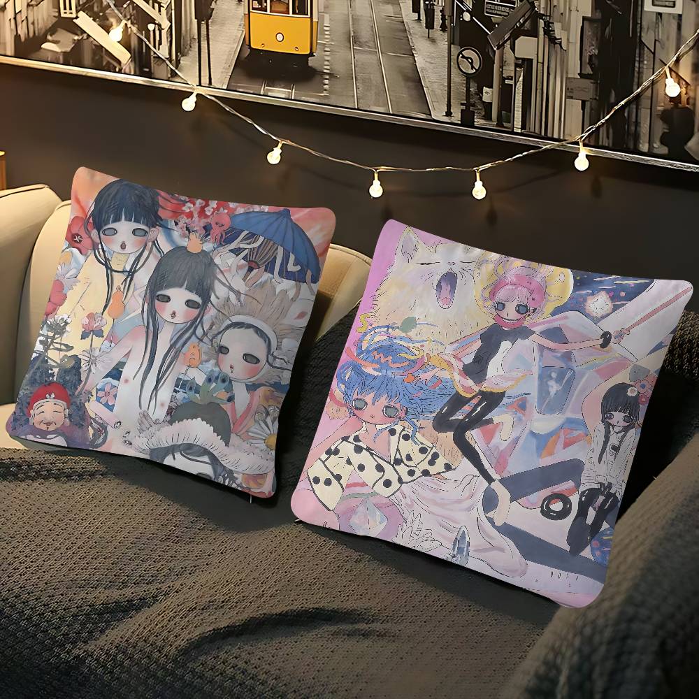 Cartoon A-Aya T-Takano Pillow Case Removable Washable Cushion Cover – All-Season Soft Linen