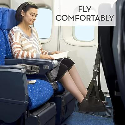 1 peça/2 peças Nova Rede de Viagem Rede de Escritório com Apoio para os Pés de Avião e Trem de Alta Velocidade Pedal para os Pés Artefato de Viagem