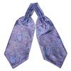 Men Vintage Self Tie Paisley Elegant Ascot Cravat Neck Scarf