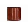 Oda Kobo Mini Buddhist Altar, Furniture Style, High-Quality Solid Paulownia Wood, Lightweight, with LED Lighting (Walnut Color, Size 14)