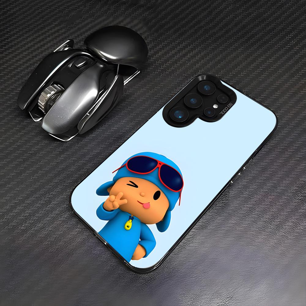 

Pocoyo Phone Case For Samsung A25 A33 5G A54 A36 A35 A56 A52 A14 Shockproof Colorful Cover Galaxy A52s 5G