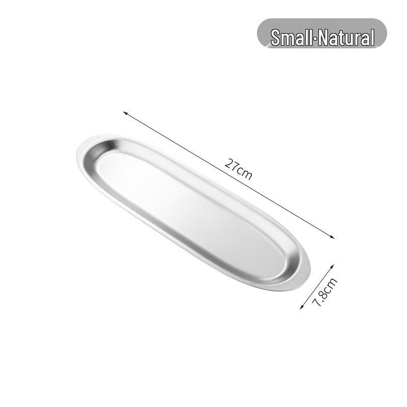 

Золотая многофункциональная тарелка из нержавеющей стали для суши, хот-пота, барбекю, десерта и многого другого