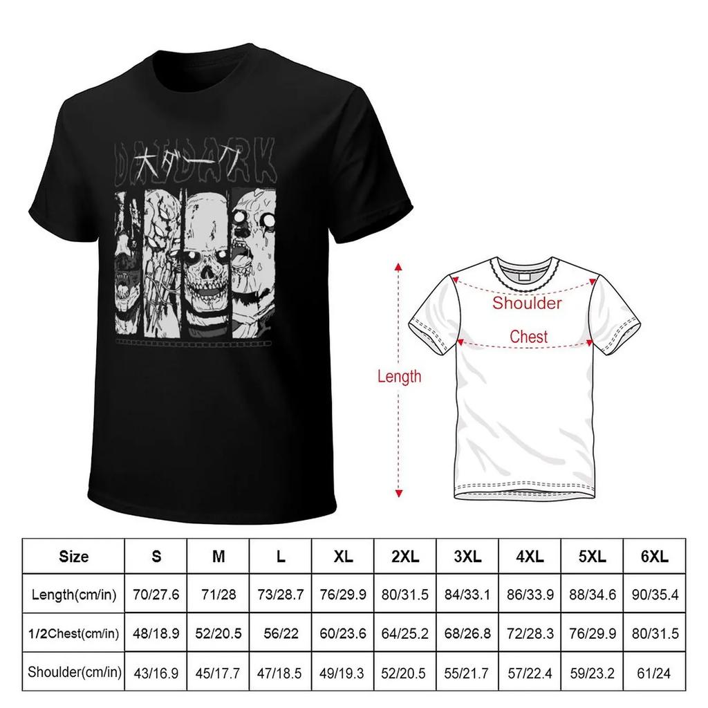 DAI  DARK HEROES Manga Anime Design TShirt sweat plus sizes shirts graphic tees heavy weight t shirts for men