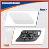 ACROPIX Right Passenger Side Front Bumper Headlight Washer Nozzle Cover Cap No.61677253394 for BMW E92 E93 328i 335I 335IS Coupe Convertible
