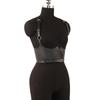 Damen Mode Gürtel Streetstyle Korsetts Taille-zu-Schulter Leder Body Harness Breiter Gürtel Hosenträger Goth Bekleidungszubehör