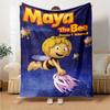 Maya Bee Blanket, High quality Comfortable for All Seasons, Home Decor, Warmth and Comfort