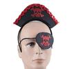 Fun Headbands Halloween Pirate Eyepatch for Party Glitter Headwear Photo Props