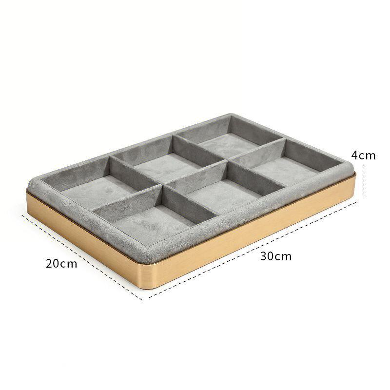 Ring & Necklace Jewelry Organizer Tray - Antique Accessories Storage