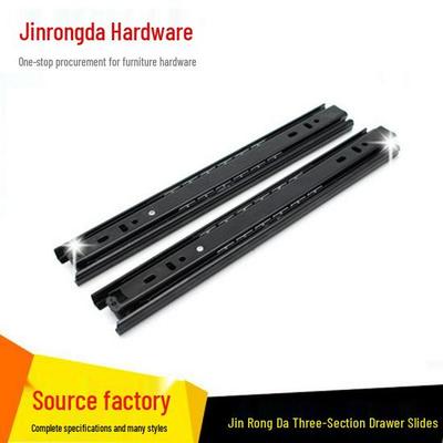 Jin Rong Da Ultra-Quiet 35mm Wide Ball Bearing Drawer Slides