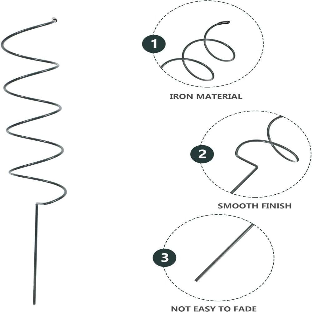 Tijă de fixare Suport pentru plante cățărătoare, Țăruș, Suport, Spirală, Suport pentru tomate, Nou, Cadru cușcă pentru plante, Grădină