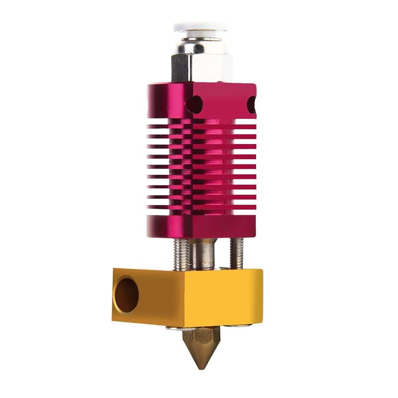 3D Printer Ender 3 Metal J-Head CR10 MK8 Hotend Extruder Kit Heat Block Nozzle Heater Thermistor for CR10s Pro Ender3 V2 Ender 5