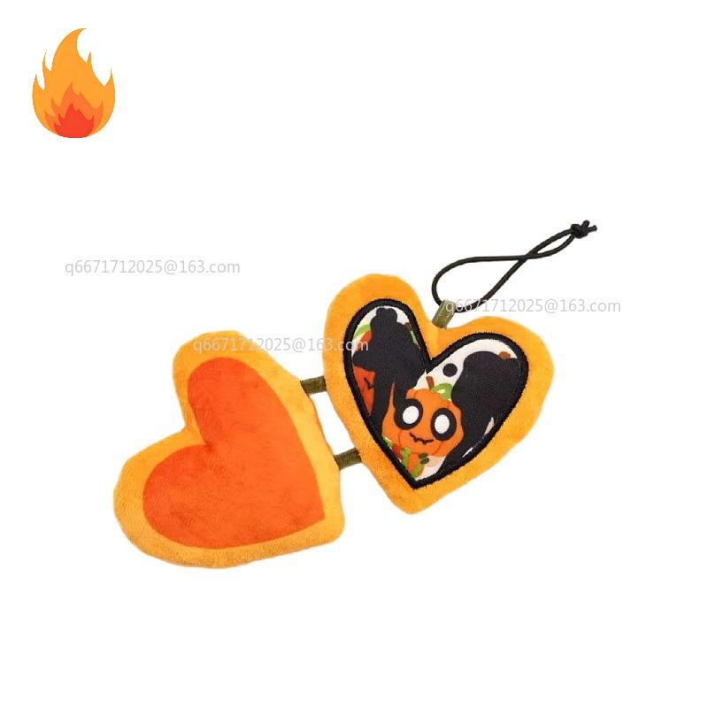 Cute Dandy's World Gourdy Plush Pumpkin Stuffed Doll Soft Cuddly Toy for Room Decoration Xmas Birthday Holiday Gift