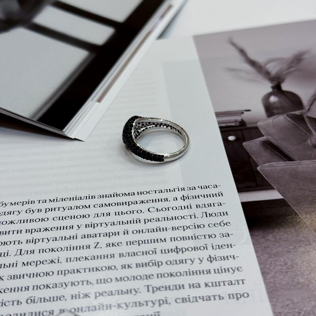 Silberring mit Zirkonia, Produktgewicht 3,4 g (2171966)