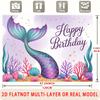 Under The Sea Birthday Background 1pc - Party Supplies