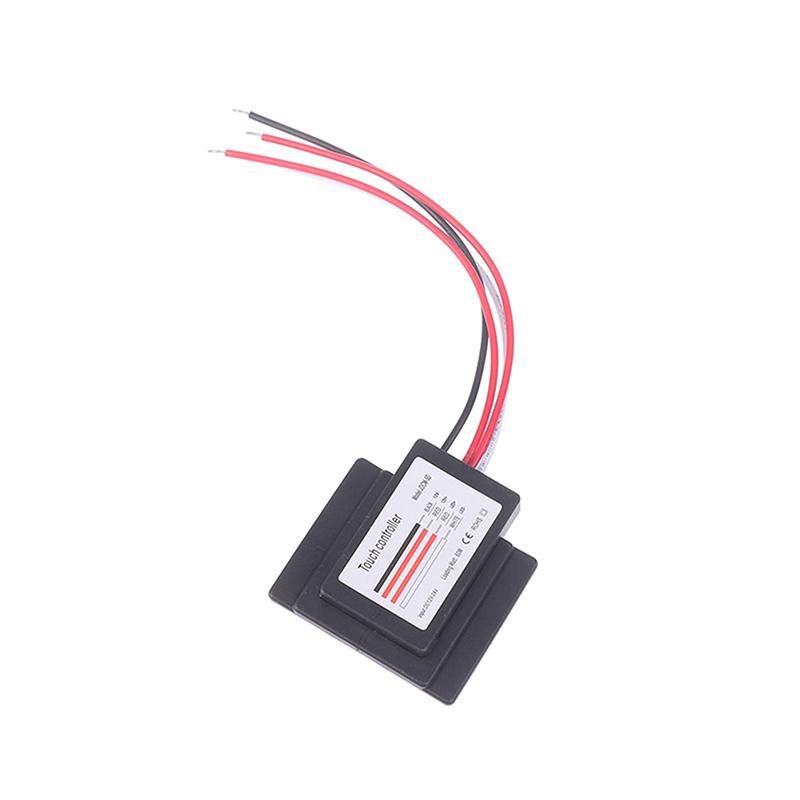 1 Stück LED Ein/Aus Dimmer Einzelner Dual CCT Farbstreifenlicht-Controller Badezimmerspiegel Lampe Eingebauter Touch-Sensor Schalter