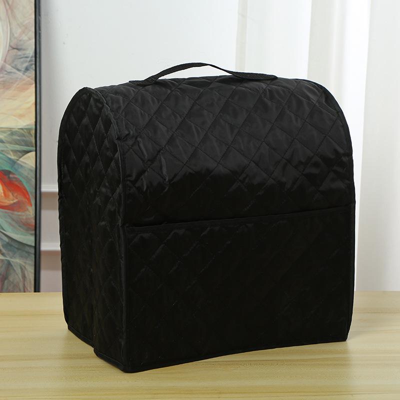 Standing Blender Dust Cover Multi-Color Quilted Diamond Pattern With Side Pocket Polyester Taffeta Appliance Protector Anti Dust