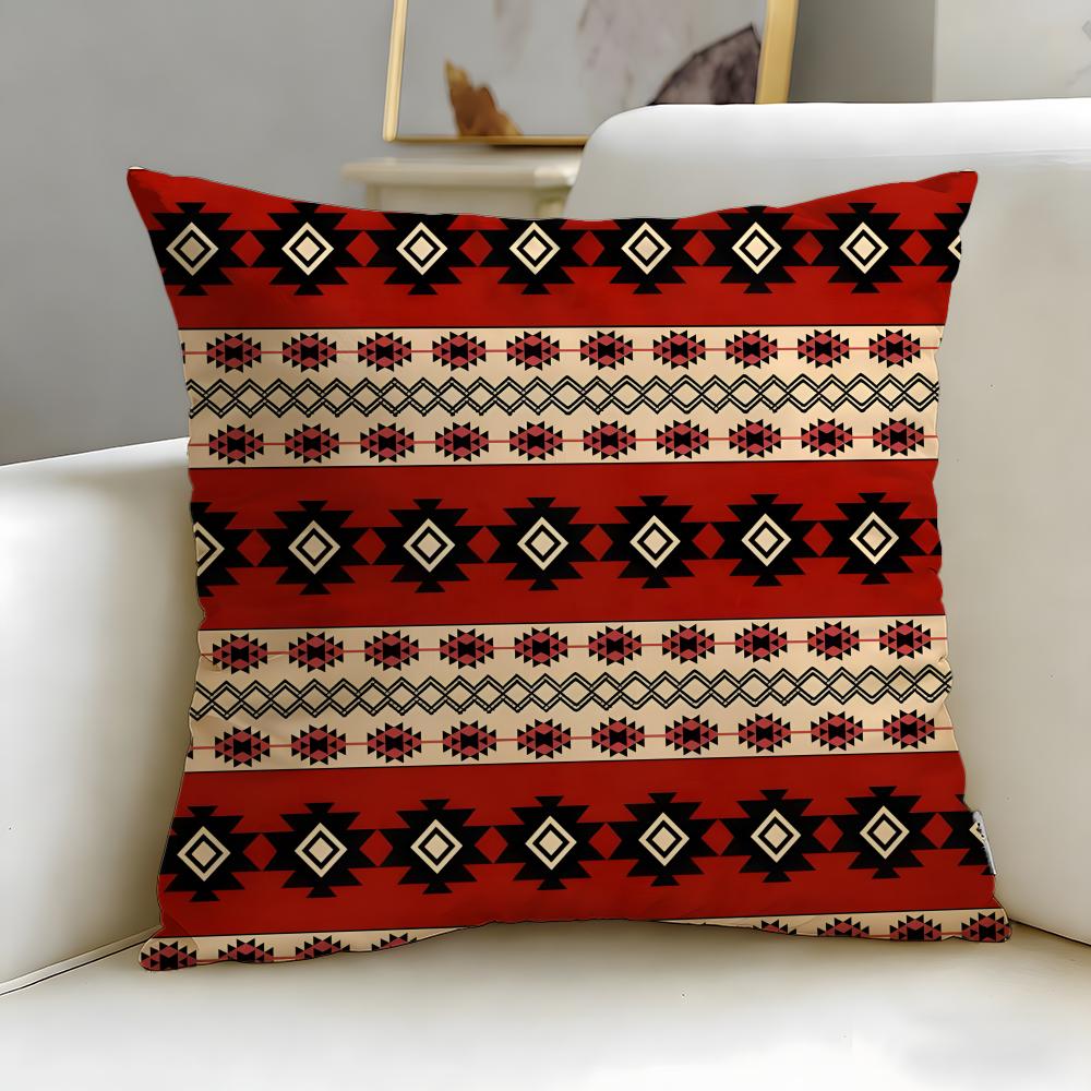 Floral pattern Cushion Cover Soft EasyWash Pillow Case Versatile for Couch Bed Travel and Office