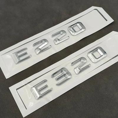 1Pc 3D ABS E200 E220 E300 E320 E350 W213 W212 W211 Car Letters Emblem Logo Trunk Stickers Accessories