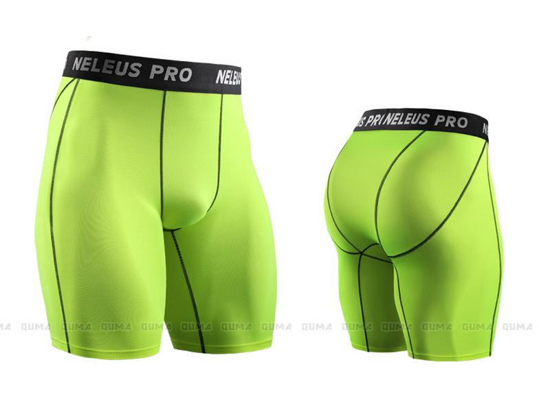 Men's Quick-Dry Sweat-Wicking Tight Shorts - Anti-Chafing Elastic Fitness Base Layer for Running, Basketball, and Training