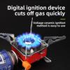Mini High-power Windproof Cassette Stove Portable Foldable Gas Stove Outdoor Camping Hiking Picnic Barbecue Compact