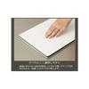 Excellent quality soft heat-resistant antibacterial cutting board, large, brown, 400 x 250 x H13